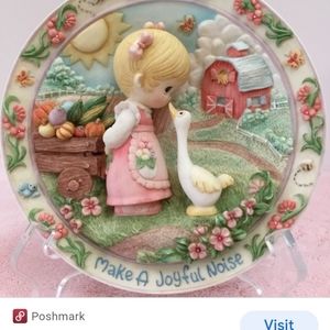 Precious Moments Collecte's plate